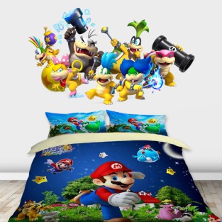 Vinilos y pegatinas videojuego súper mario bros
